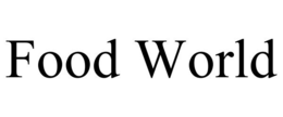 FOOD WORLD trademark