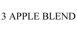 3 APPLE BLEND trademark