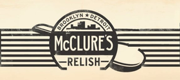 MCCLURE'S RELISH BROOKLYN DETROIT trademark