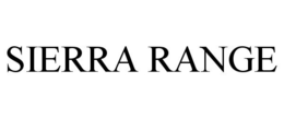 SIERRA RANGE trademark