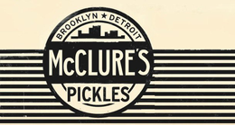 MCCLURE'S PICKLES BROOKLYN DETROIT trademark