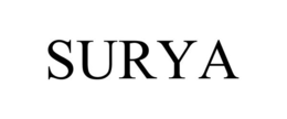 SURYA trademark