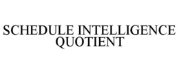 SCHEDULE INTELLIGENCE QUOTIENT trademark