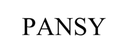 PANSY trademark