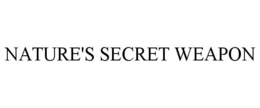 NATURE'S SECRET WEAPON trademark