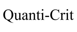 QUANTI-CRIT trademark