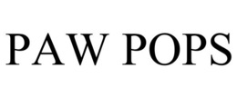 PAW POPS trademark