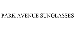 PARK AVENUE SUNGLASSES trademark