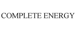 COMPLETE ENERGY trademark