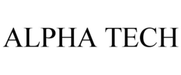ALPHA TECH trademark