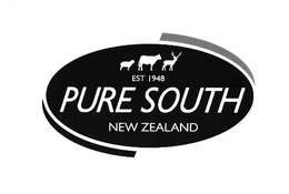 EST 1948 PURE SOUTH NEW ZEALAND trademark