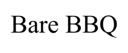 BARE BBQ trademark