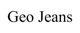 GEO JEANS trademark