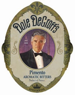 DALE DEGROFF'S PIMENTO AROMATIC BITTERS PRODUCT OF FRANCE KINGCOCKTAIL trademark