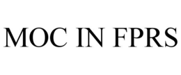 MOC IN FPRS trademark