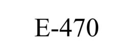 E-470 trademark