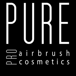 PURE PRO AIRBRUSH COSMETICS trademark