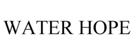 WATER HOPE trademark