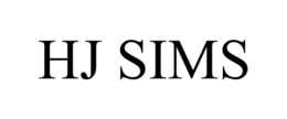 HJ SIMS trademark