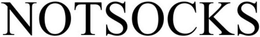 NOTSOCKS trademark