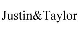 JUSTIN&TAYLOR trademark