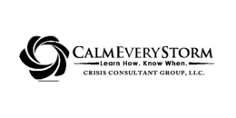 CALMEVERYSTORM LEARN HOW. KNOW WHEN. CRISIS CONSULTANT GROUP, LLC. trademark
