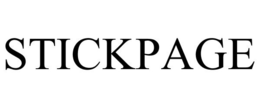 STICKPAGE trademark