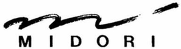 M MIDORI trademark
