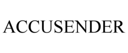 ACCUSENDER trademark