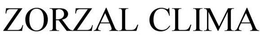 ZORZAL CLIMA trademark