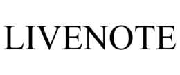 LIVENOTE trademark