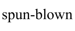 SPUN-BLOWN trademark