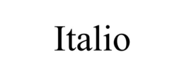 ITALIO trademark