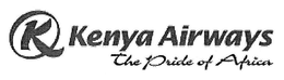 KO KENYA AIRWAYS THE PRIDE OF AFRICA trademark