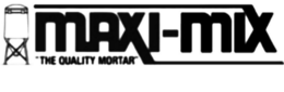 MAXI-MIX "THE QUALITY MORTAR" trademark