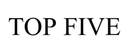 TOP FIVE trademark
