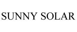 SUNNY SOLAR trademark