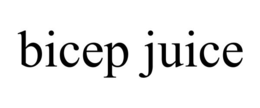 BICEP JUICE trademark