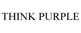 THINK PURPLE trademark