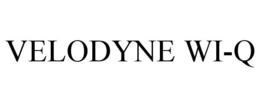 VELODYNE WI-Q trademark