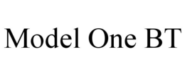 MODEL ONE BT trademark