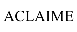 ACLAIME trademark