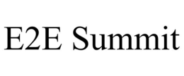 E2E SUMMIT trademark