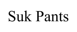 SUK PANTS trademark