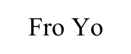 FRO YO trademark