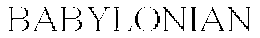 BABYLONIAN trademark