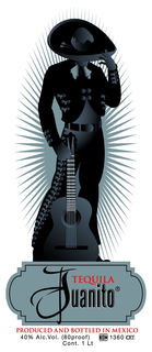 TEQUILA JUANITO PRODUCED AND BOTTLED IN MEXICO trademark