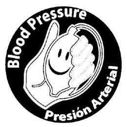 BLOOD PRESSURE PRESIÓN ARTERIAL trademark