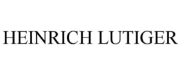 HEINRICH LUTIGER trademark