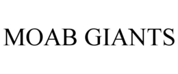 MOAB GIANTS trademark